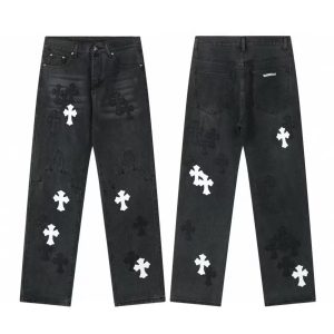 Chrome Hearts Black Cross jeans